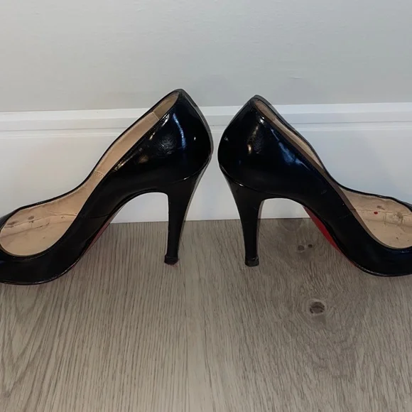 Christian Louboutin Black Pumppie - Picture 2 of 10